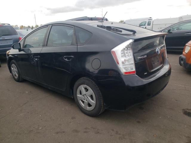 JTDKN3DU4B1375895 - 2011 TOYOTA PRIUS BLACK photo 3