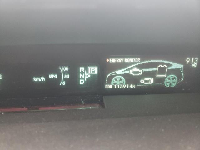 JTDKN3DU4B1375895 - 2011 TOYOTA PRIUS BLACK photo 8