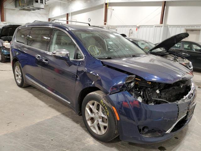 2C4RC1GG4HR620181 - 2017 CHRYSLER PACIFICA L BLUE photo 1