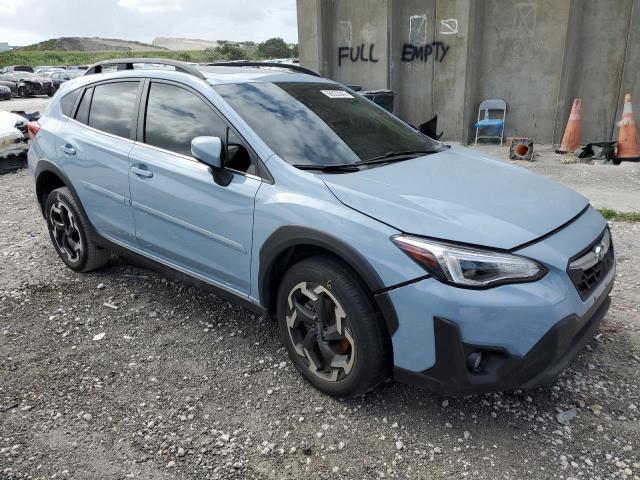 JF2GTHNCXM8354916 - 2021 SUBARU CROSSTREK BLUE photo 1