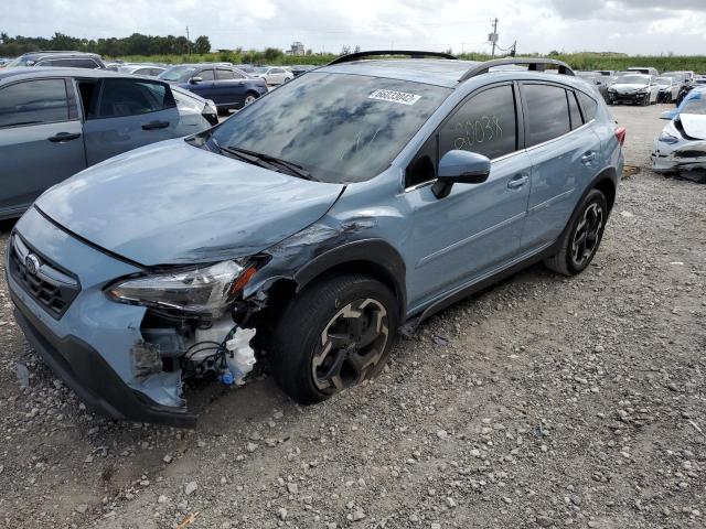 JF2GTHNCXM8354916 - 2021 SUBARU CROSSTREK BLUE photo 2