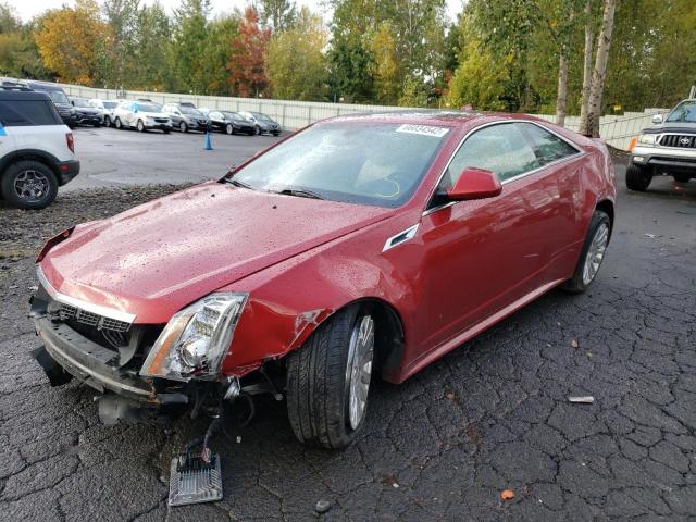 1G6DH1E36E0163765 - 2014 CADILLAC CTS PREMIU RED photo 2