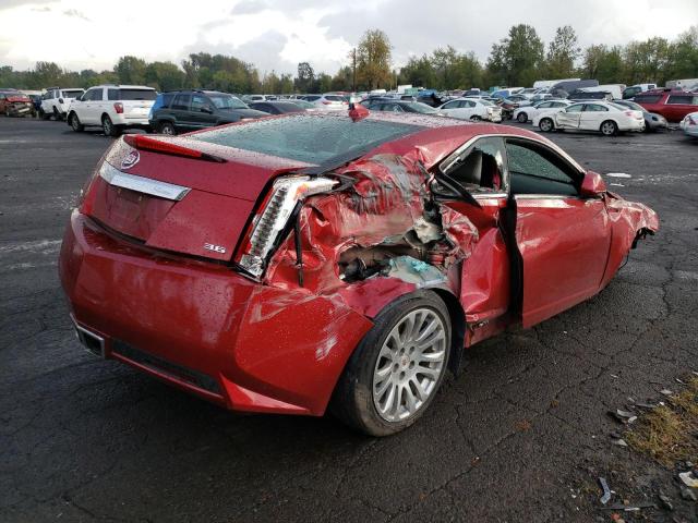 1G6DH1E36E0163765 - 2014 CADILLAC CTS PREMIU RED photo 4