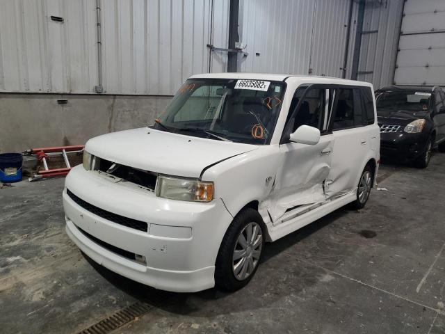 JTLKT334550192947 - 2005 TOYOTA SCION XB თეთრი ფოტო 2