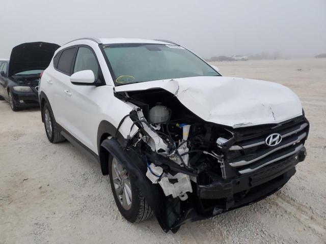 KM8J33A40JU616706 - 2018 HYUNDAI TUCSON SEL WHITE photo 1