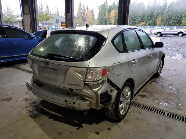 JF1GH6A63AH817307 - 2010 SUBARU IMPREZA 2. SILVER photo 4