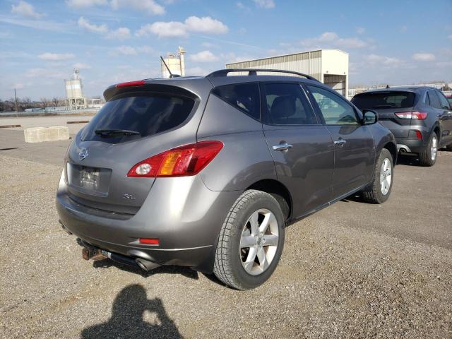 JN8AZ18U99W030944 - 2009 NISSAN MURANO GRAY photo 4