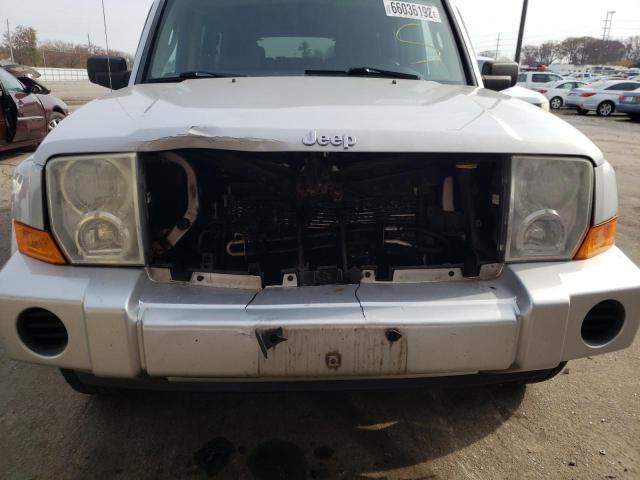1J8HG48K77C669458 - 2007 JEEP COMMANDER 银色 照片 9