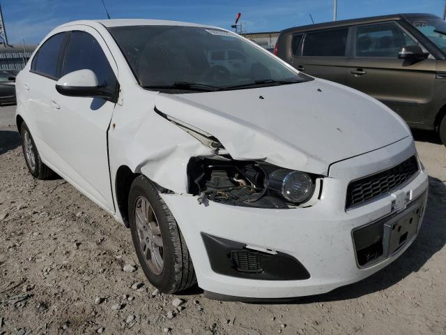 1G1JA5SHXC4149359 - 2012 CHEVROLET SONIC LS WHITE photo 1