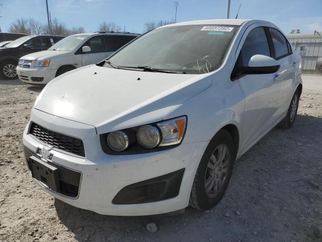 1G1JA5SHXC4149359 - 2012 CHEVROLET SONIC LS WHITE photo 2