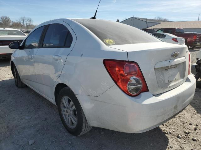 1G1JA5SHXC4149359 - 2012 CHEVROLET SONIC LS WHITE photo 3