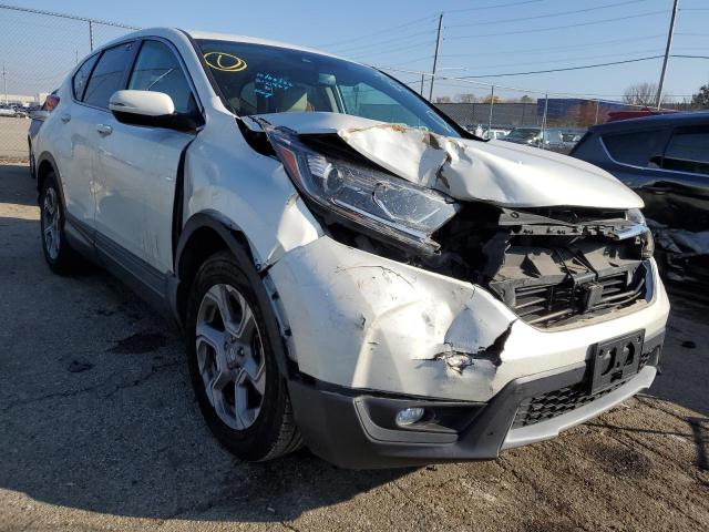 2HKRW1H8XJH512407 - 2018 HONDA CR-V EXL WHITE photo 1