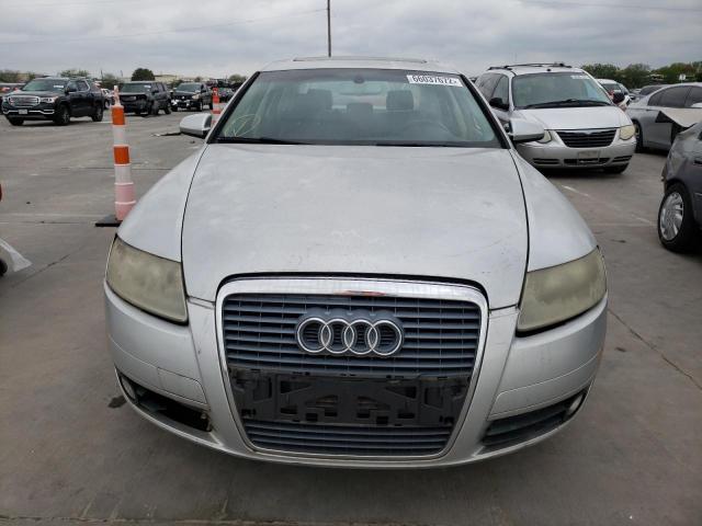 WAUAH74FX7N100038 - 2007 AUDI A6 3.2 SILVER photo 5