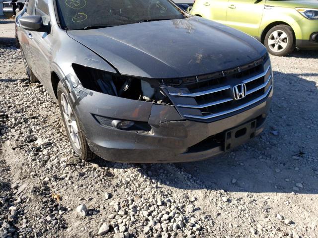 5J6TF1H58AL003790 - 2010 HONDA ACCORD CRO GRAY photo 9