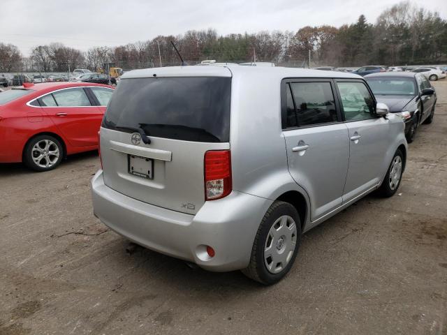 JTLZE4FE8CJ015478 - 2012 TOYOTA SCION XB 银色 照片 4