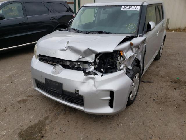 JTLZE4FE8CJ015478 - 2012 TOYOTA SCION XB 银色 照片 9
