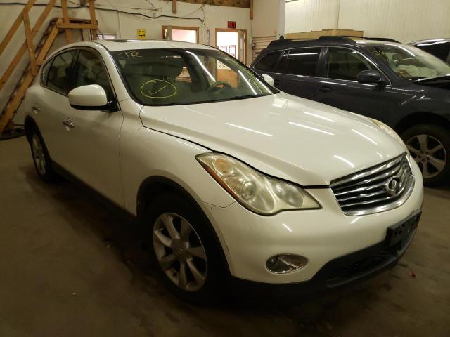 JNKAJ09F48M354857 - 2008 INFINITI EX35 BASE WHITE photo 1