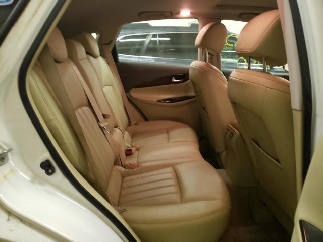 JNKAJ09F48M354857 - 2008 INFINITI EX35 BASE WHITE photo 6