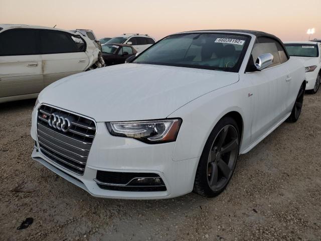 WAUVGAFH1EN014470 - 2014 AUDI S5 PRESTIG WHITE photo 2