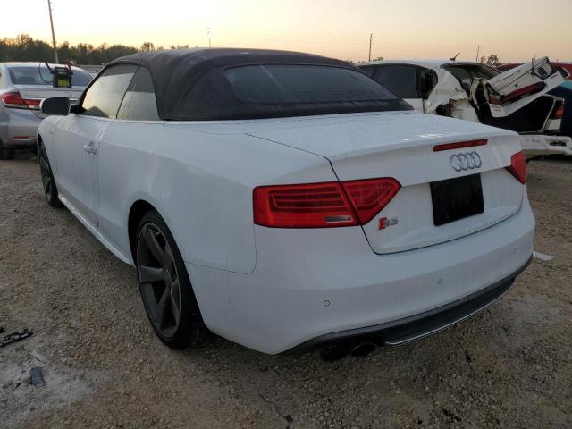 WAUVGAFH1EN014470 - 2014 AUDI S5 PRESTIG WHITE photo 3