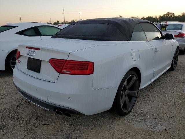 WAUVGAFH1EN014470 - 2014 AUDI S5 PRESTIG WHITE photo 4