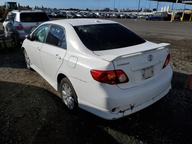 1NXBU4EE9AZ354565 - 2010 TOYOTA CAROLLA WHITE photo 3