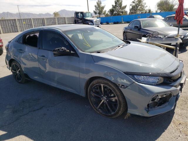 SHHFK7G94MU205831 - 2021 HONDA CIVIC SPOR GRAY photo 4