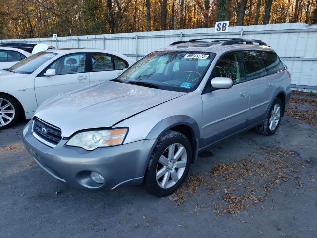 4S4BP62C677331371 - 2007 SUBARU OUTBACK OU SILVER photo 2