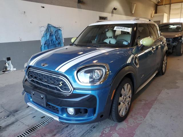 WMZYU7C48J3E56491 - 2018 MINI COOPER S E BLUE photo 2