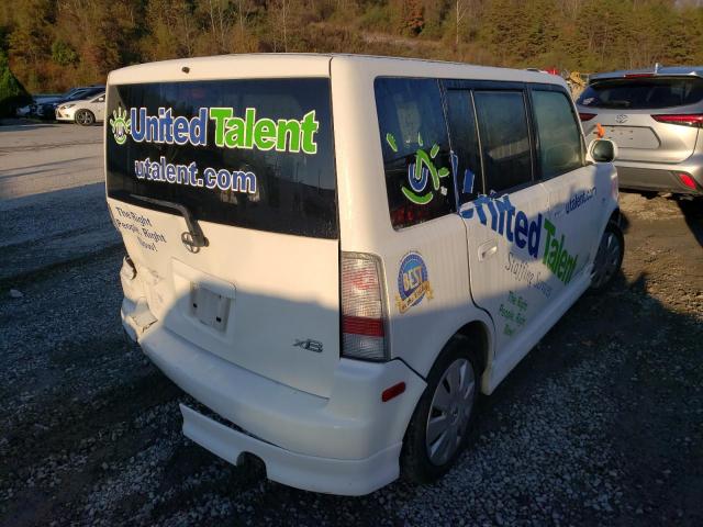 JTLKT324164110112 - 2006 TOYOTA SCION XB أبيض صورة 4