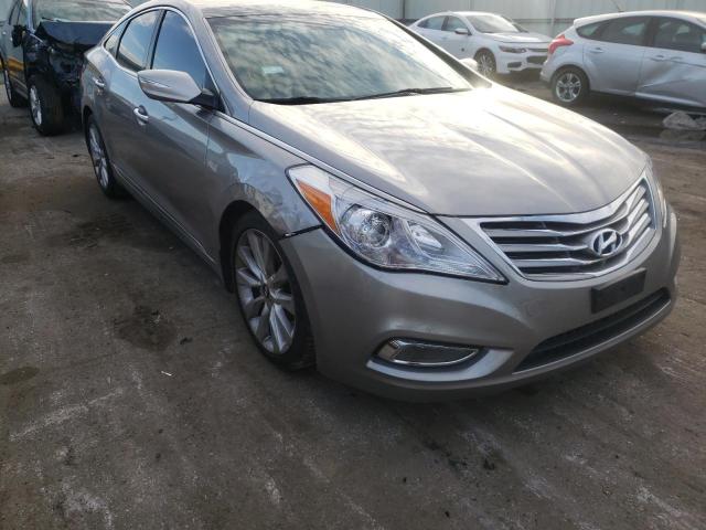 KMHFH4JG1EA346514 - 2014 HYUNDAI AZERA GLS GRAY photo 9