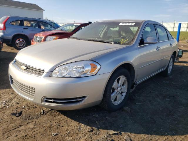 2G1WT58N579243228 - 2007 CHEVROLET IMPALA SILVER photo 2