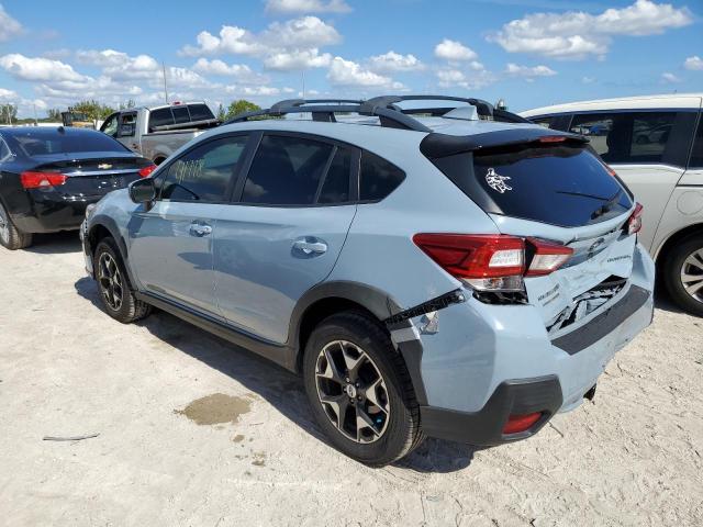 JF2GTACC3JH341821 - 2018 SUBARU CROSSTREK BLUE photo 2