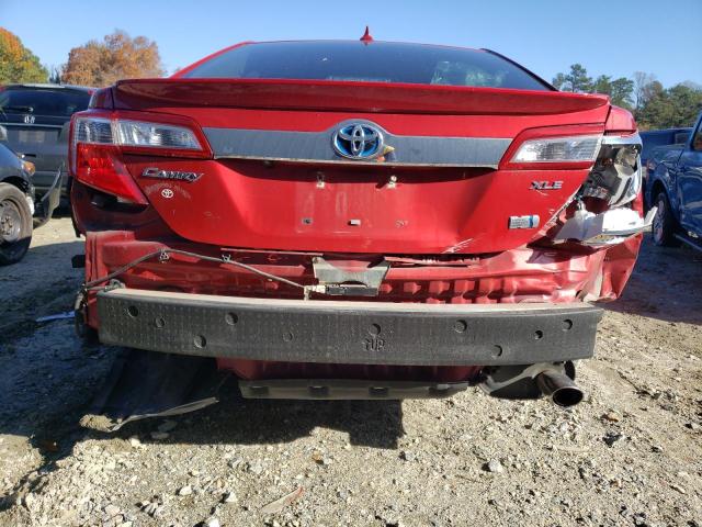 4T1BD1FK3DU086426 - 2013 TOYOTA CAMRY HYBR RED photo 9