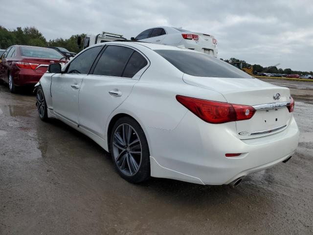 JN1BV7APXEM674366 - 2014 INFINITI Q50 BASE WHITE photo 3