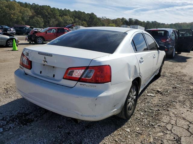 4A32B2FF4CE017544 - 2012 MITSUBISHI GALANT FE WHITE photo 4