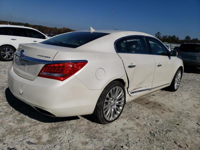 1G4GF5G35EF173605 - 2014 BUICK LACROSSE T WHITE photo 4