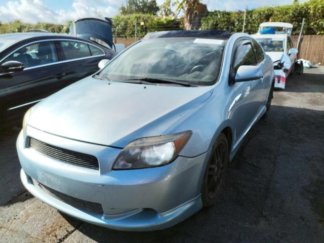 JTKDE167850016685 - 2005 TOYOTA SCION TC ტურკოუსი ფოტო 2