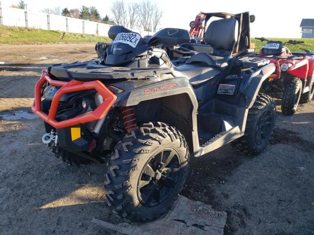 3JBLPAJ46KJ002677 - 2019 CAN-AM OUTLANDER BLACK photo 2