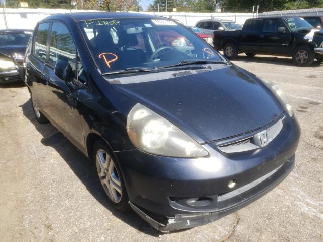 JHMGD386X7S028754 - 2007 HONDA FIT S 黑色 照片 1