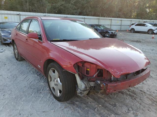 2G1WD58C789136503 - 2008 CHEVROLET IMPALA SUP RED photo 1