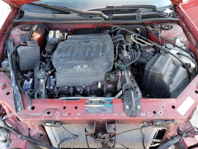 2G1WD58C789136503 - 2008 CHEVROLET IMPALA SUP წითელი ფოტო 7