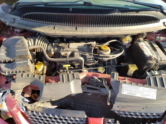 2B4GP74L92R630113 - 2002 DODGE GRAND CARA RED photo 7