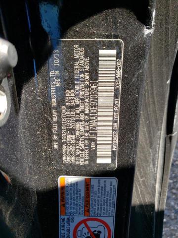 JF1ZNAA1XE9703961 - 2014 TOYOTA SCION FR-S BLACK photo 10