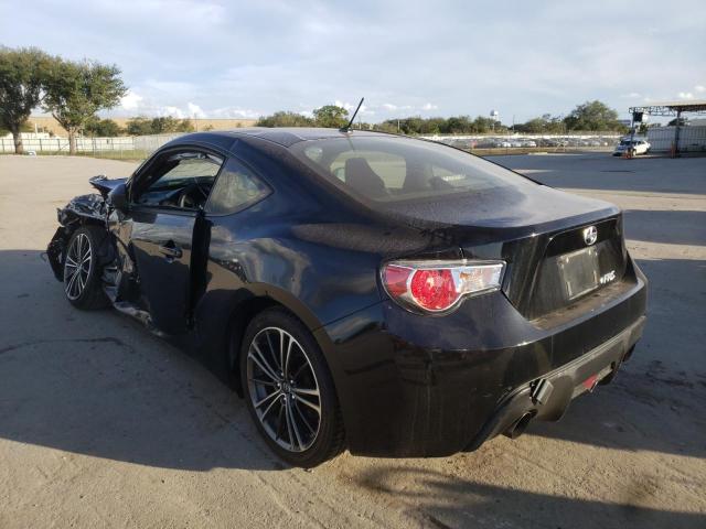 JF1ZNAA1XE9703961 - 2014 TOYOTA SCION FR-S BLACK photo 3