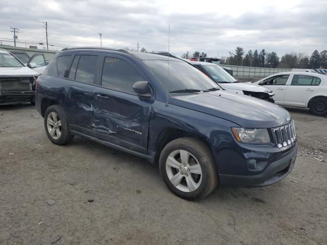 1C4NJDBB6HD105008 - 2017 JEEP COMPASS SP BLUE photo 4