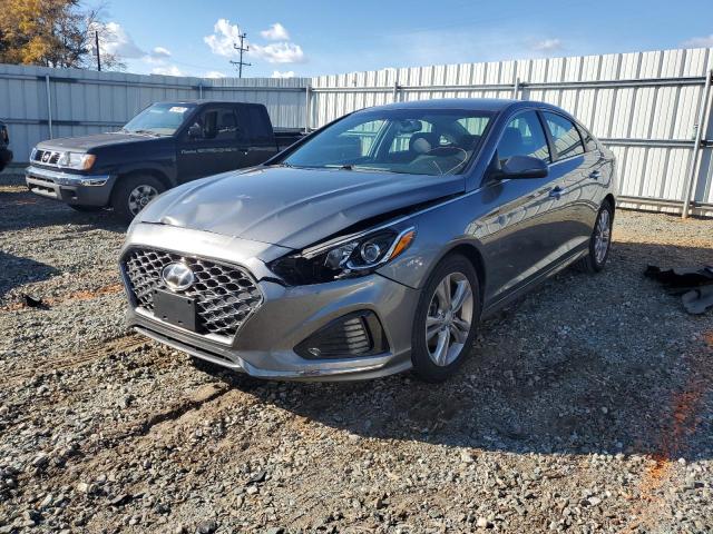 5NPE34AF9KH773823 - 2019 HYUNDAI SONATA LIM GRAY photo 2