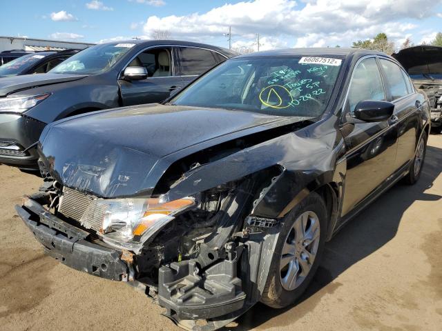 1HGCP2F66CA174025 - 2012 HONDA ACCORD SE BLACK photo 2