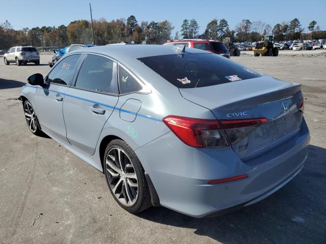 2HGFE1F91NH315675 - 2022 HONDA CIVIC TOUR GRAY photo 3