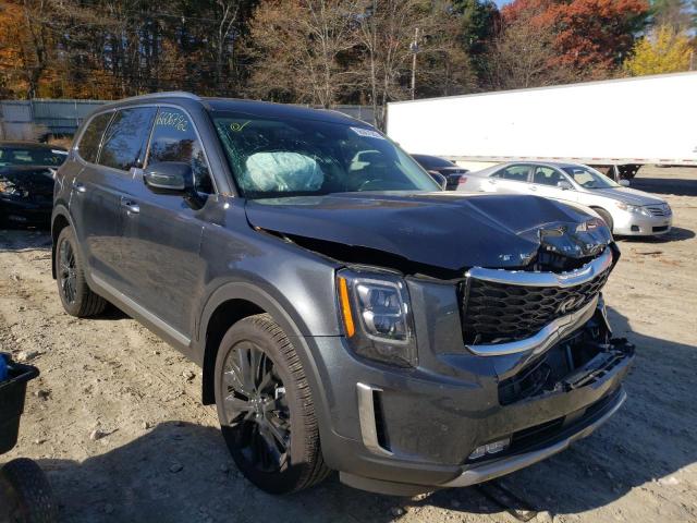 5XYP54HC9NG272022 - 2022 KIA TELLURIDE GRAY photo 1